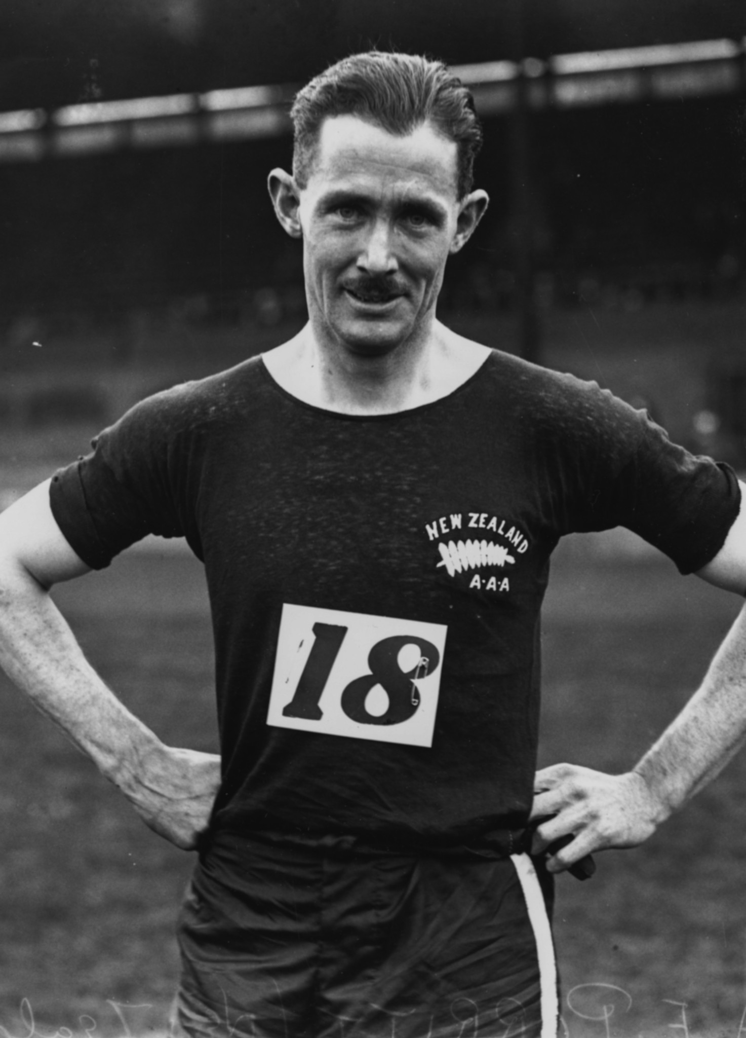 Sir Arthur Porritt, 100m Gold at the 1924 Summer Student World Championships. © Central Press/Hulton Archive/Getty Images