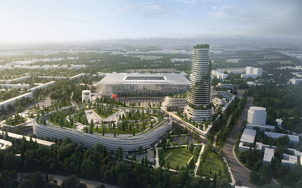 The new proposals represent the latest development in the San Siro redevelopment project ©Populous