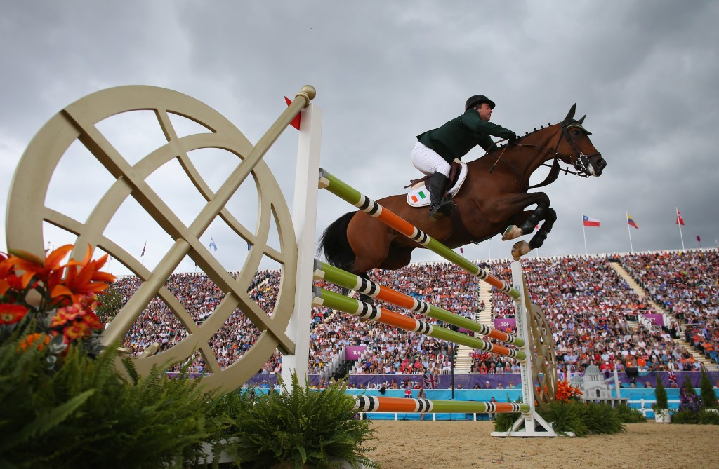 Cian O'Connor won bronze at the London 2012 Olympics in the individual event