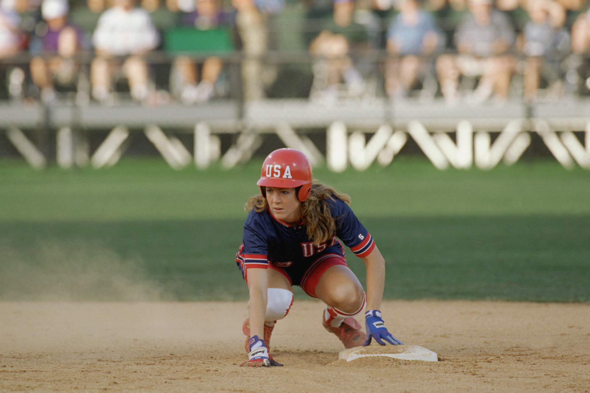 The United States won softball gold when it last hosted a Summer Olympics ©Getty Images