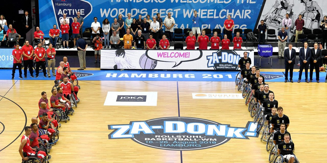 Hamburg hosted the 2018 IWBF World Championship ©IWBF