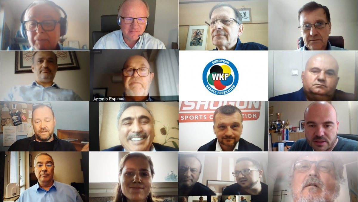 The EKF Executive Committee held its latest remote meeting this week ©WKF