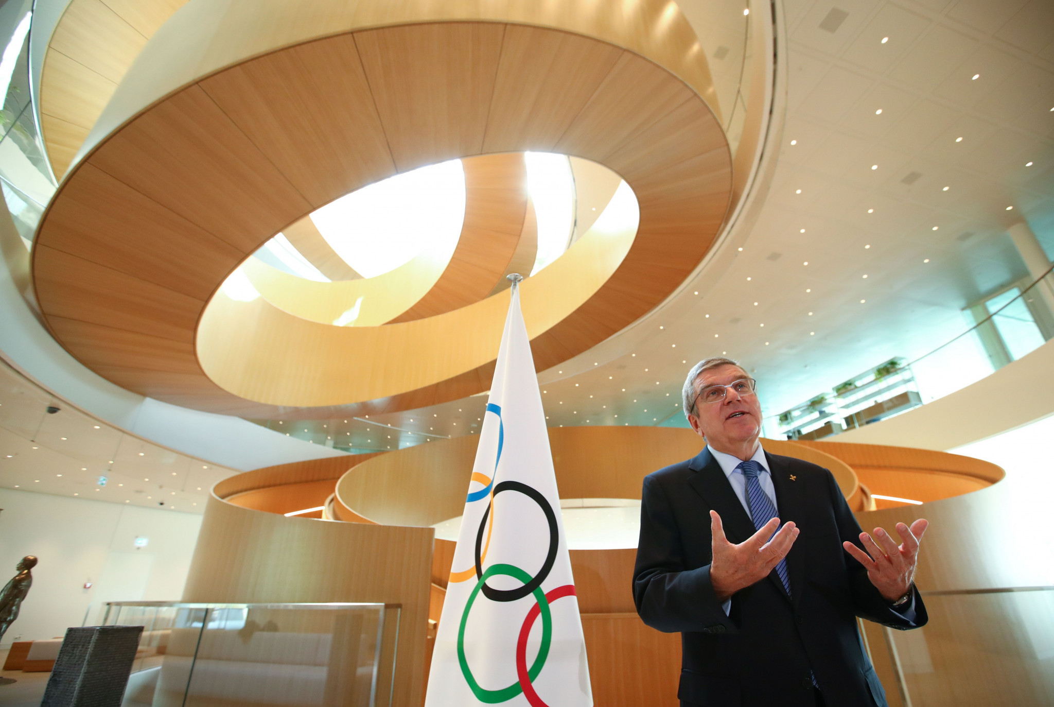 IOC President Thomas Bach remarked that it would be the first time a Session is held virtually ©Getty Images