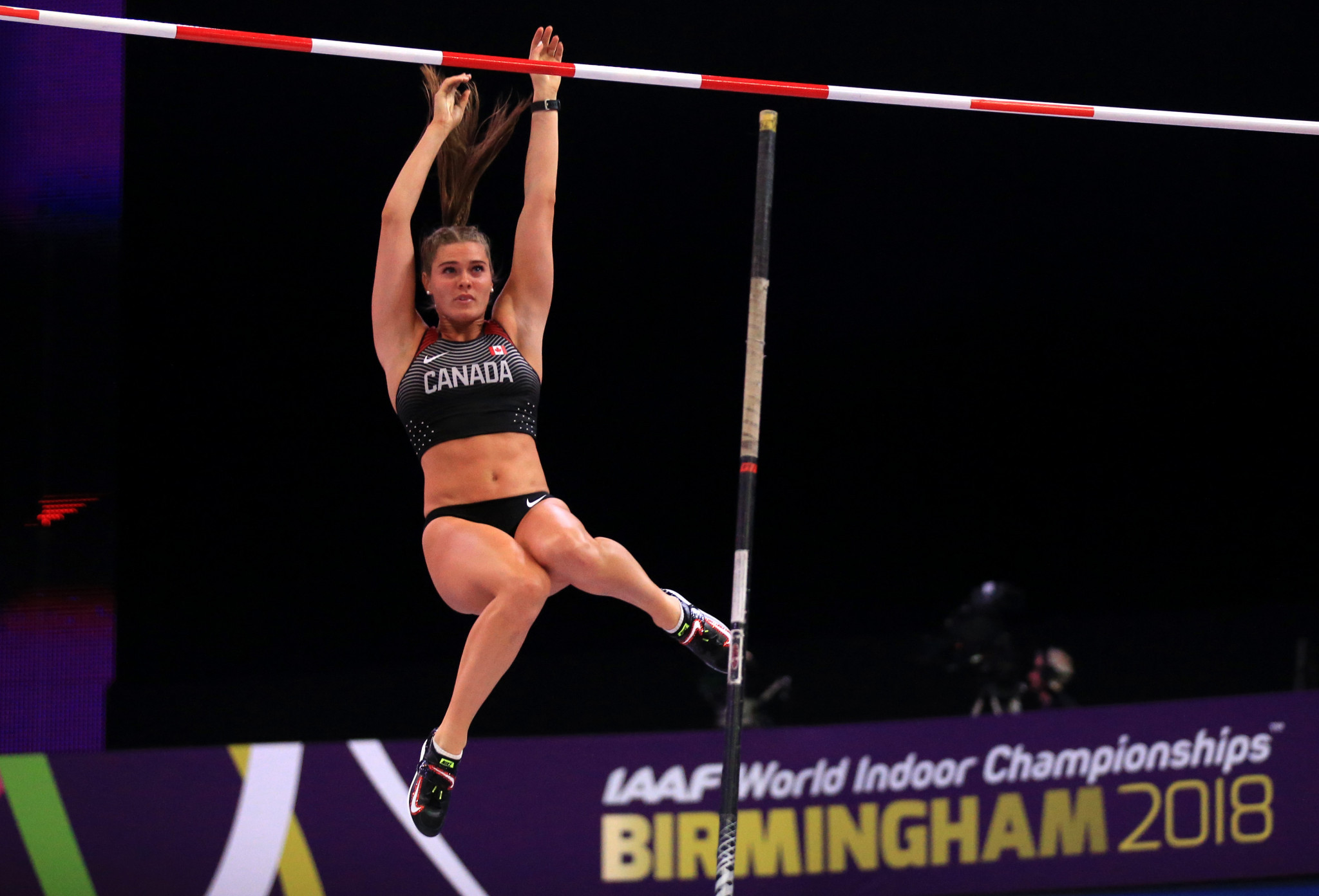 Canadian pole vaulter Newman to return to action at the Livestream Games