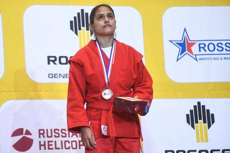 Luisaigna Campos has won multiple world and Pan American sambo titles ©FIAS 