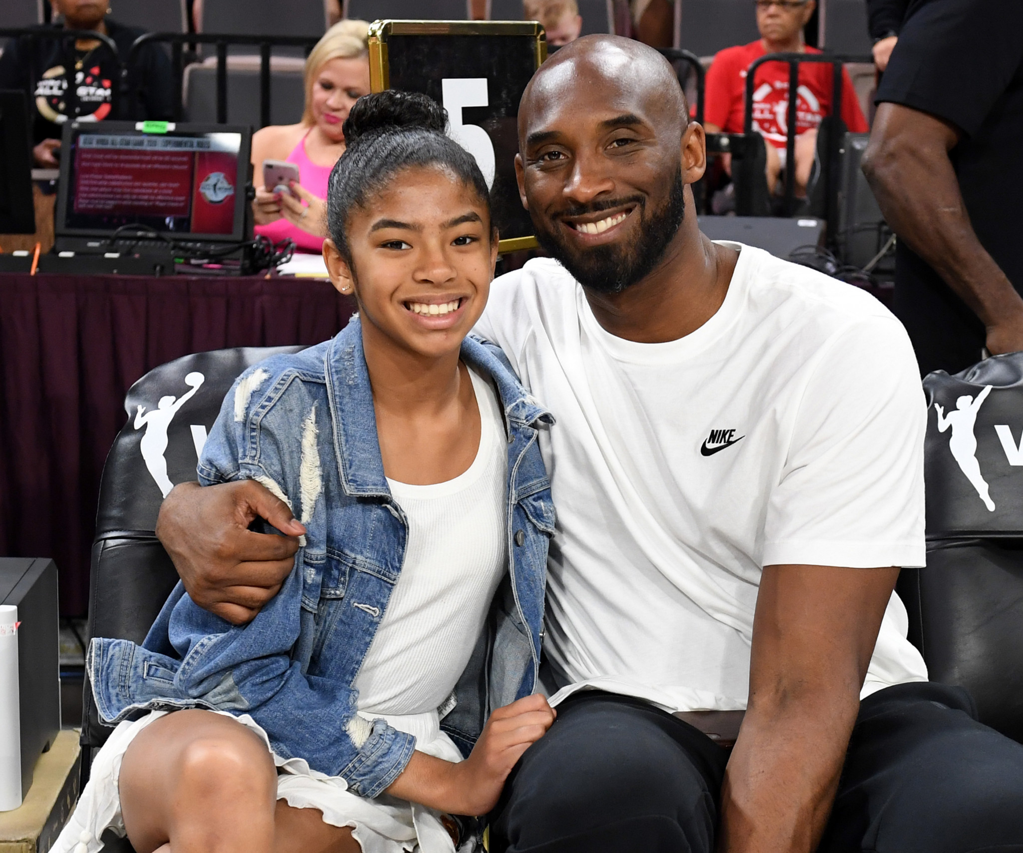 Kobe Bryant and his daughter Gianna were among the victims of a crash in California in January ©Getty Images