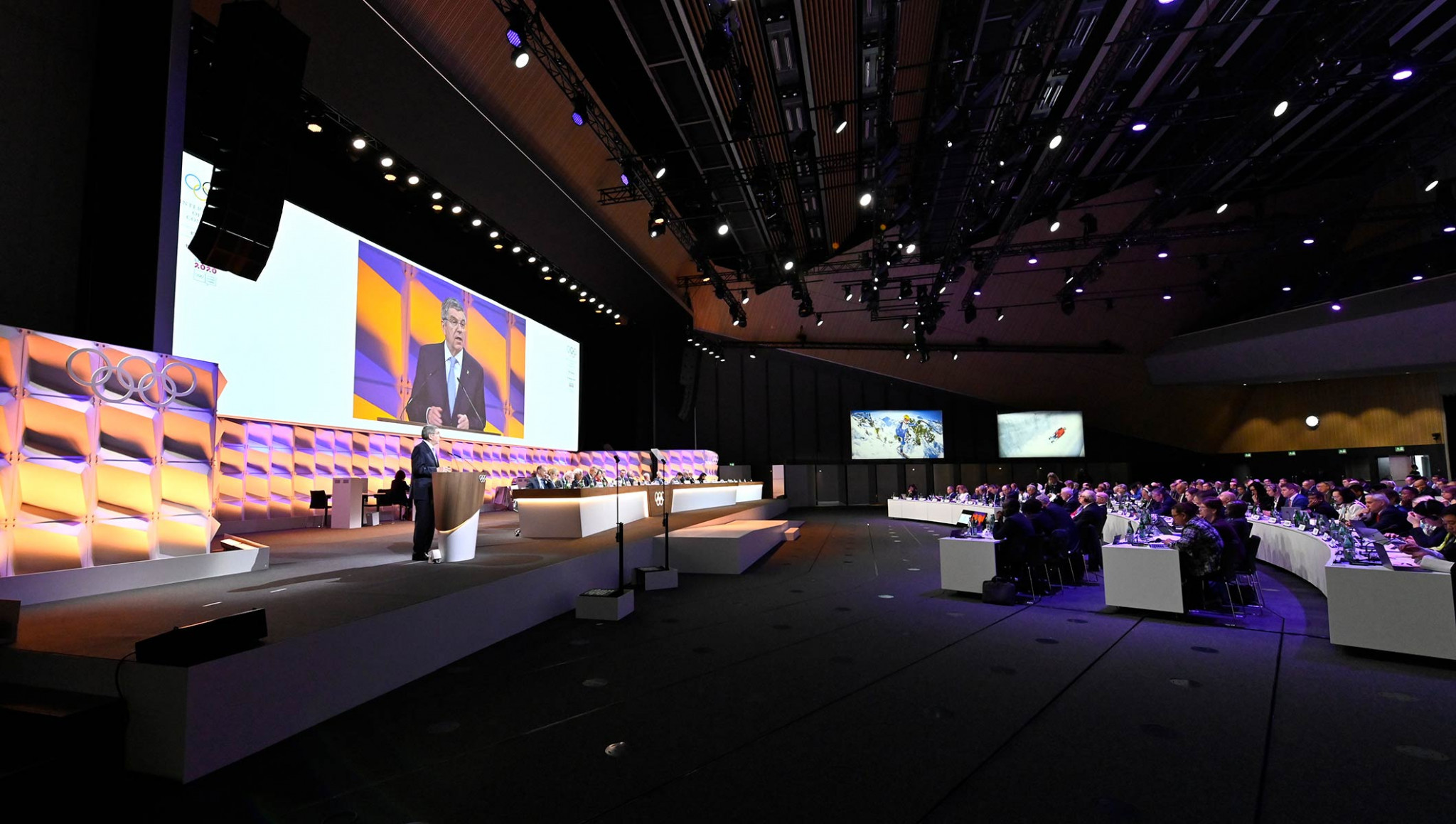 This year's IOC Session will be held virtually because of the coronavirus pandemic ©IOC