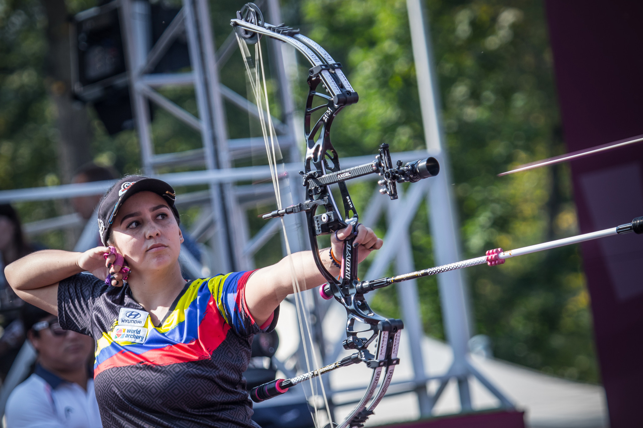Sara López was the winner of World Archery's first remote knockout tournament ©Getty Images