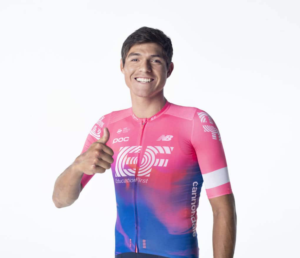 Luis Villalobos has been suspended following a positive test when riding for his former team ©EF Pro Cycling