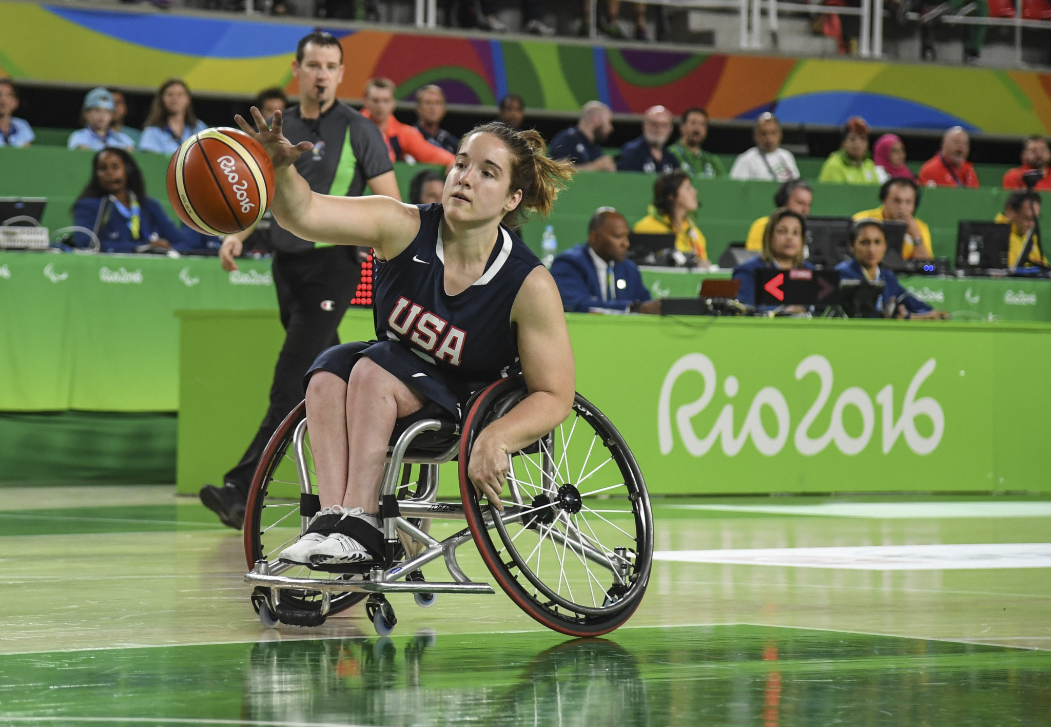 Becca Murray has confirmed her retirement from wheelchair basketball ©Getty Images