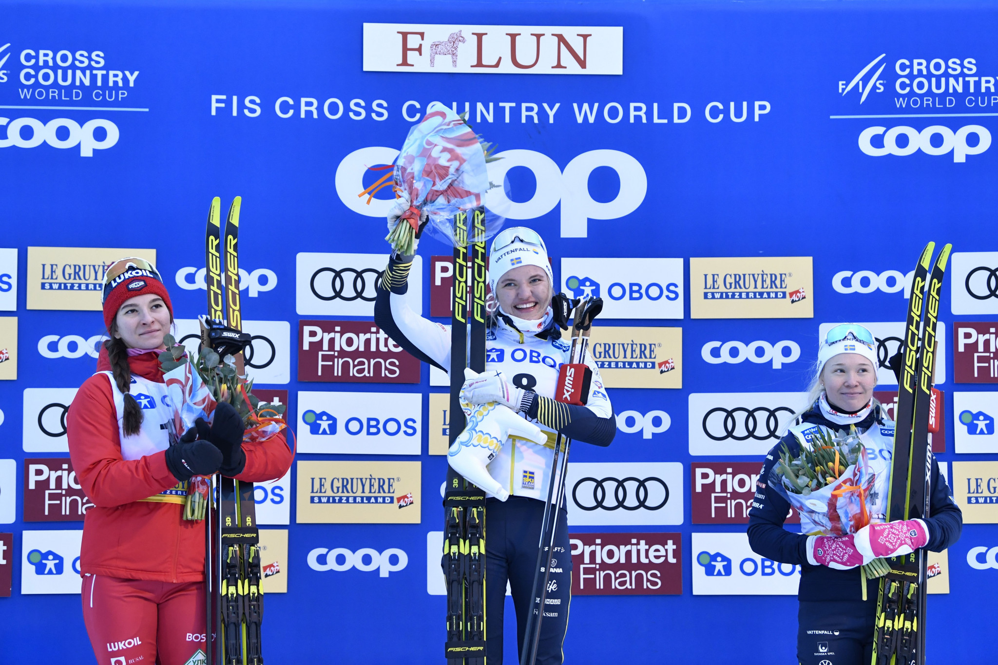 Linn Svahn, winner of the women's sprint discipline during last season's FIS Cross-Country World Cup, has been named in the Swedish first team ©Getty Images