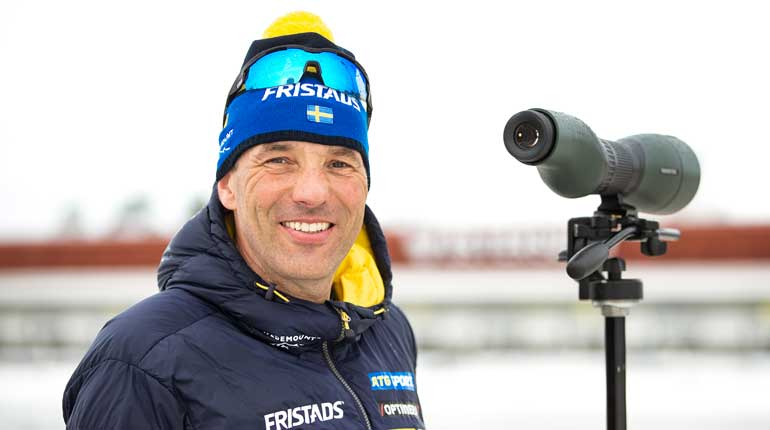 Jean-Marc Chabloz has become a shooting coach for the Swedish biathlon team ©Swedish Biathlon Association/Per Danielsson