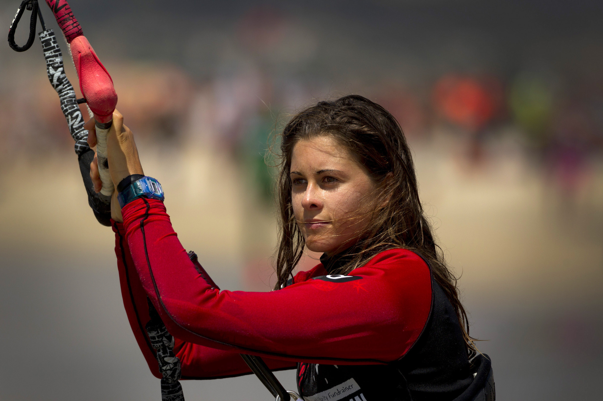 Pulido adapts training to focus on speed prior to kiteboarding debut at Paris 2024