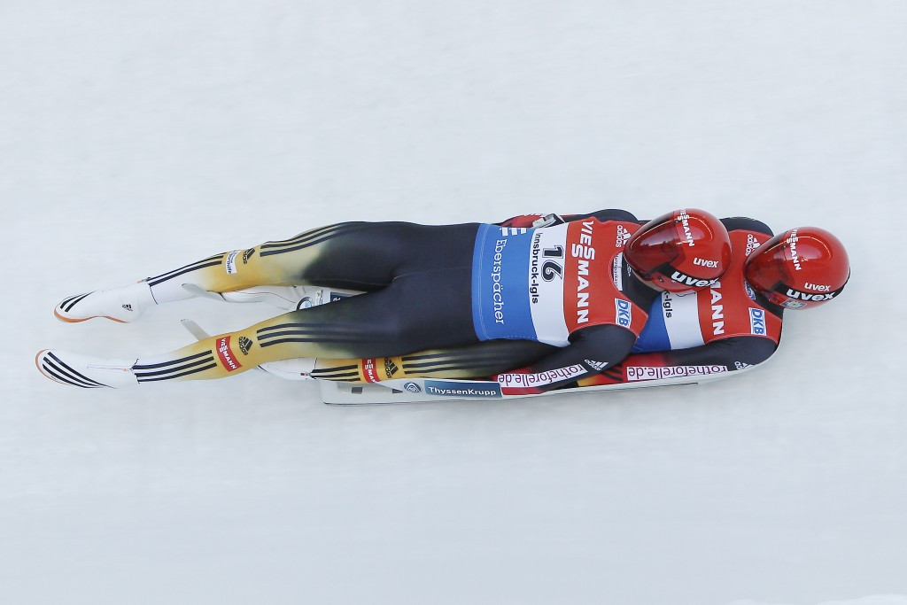 Toni Eggert and Sascha Benecken won their 44th World Cup race in Oberhof ©Getty Images