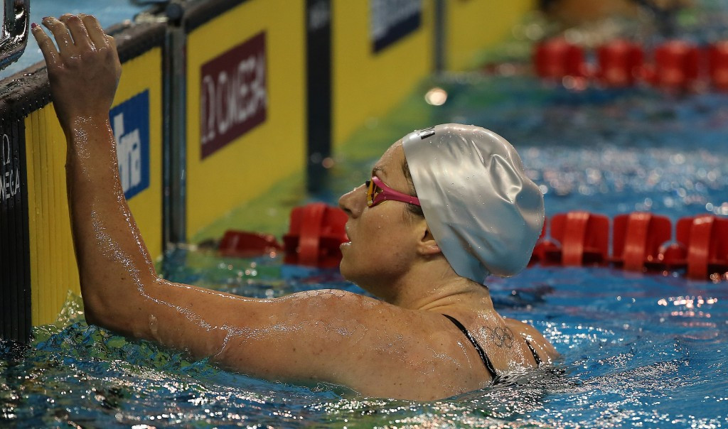 Swimmer Emily Seebohm had admitted that excessive tweeting harmed her chances at London 2012 ©Getty Images