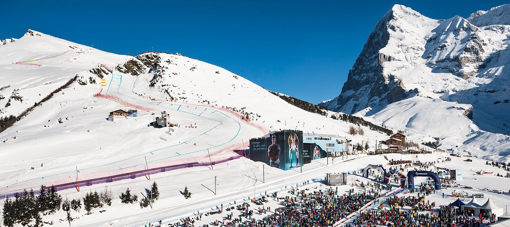Organisers of the Lauberhorn race in Wengen are currently in a dispute with Swiss Ski ©Swiss Ski