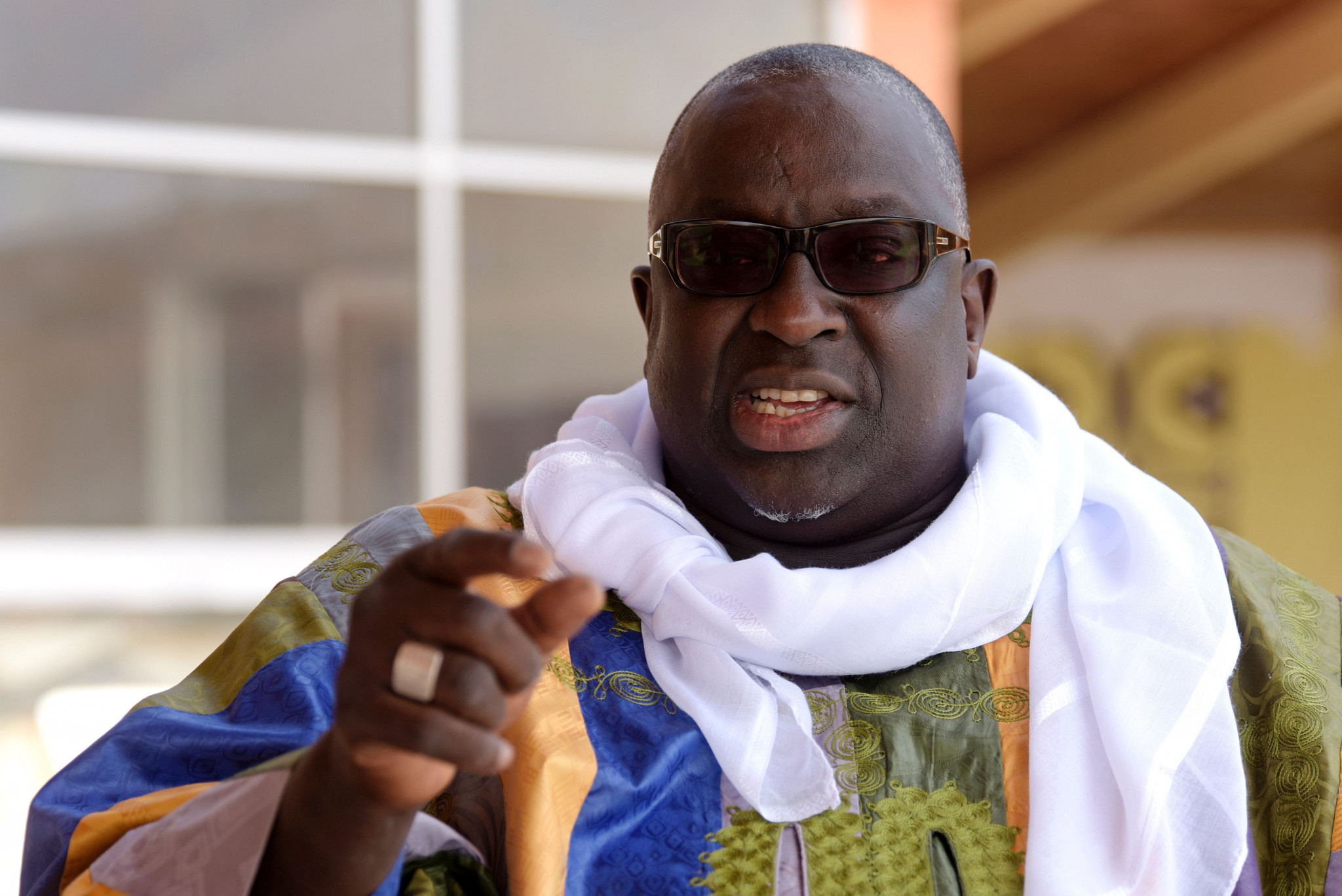 Papa Massata Diack is accused of profiting from the corruption system run by his father Lamine ©Getty Images
