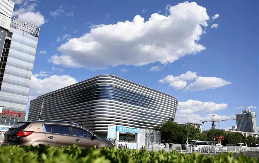 Construction on the "Ice Jar" training centre for the Beijing 2022 Winter Olympic Games has been completed ©Beijing 2022