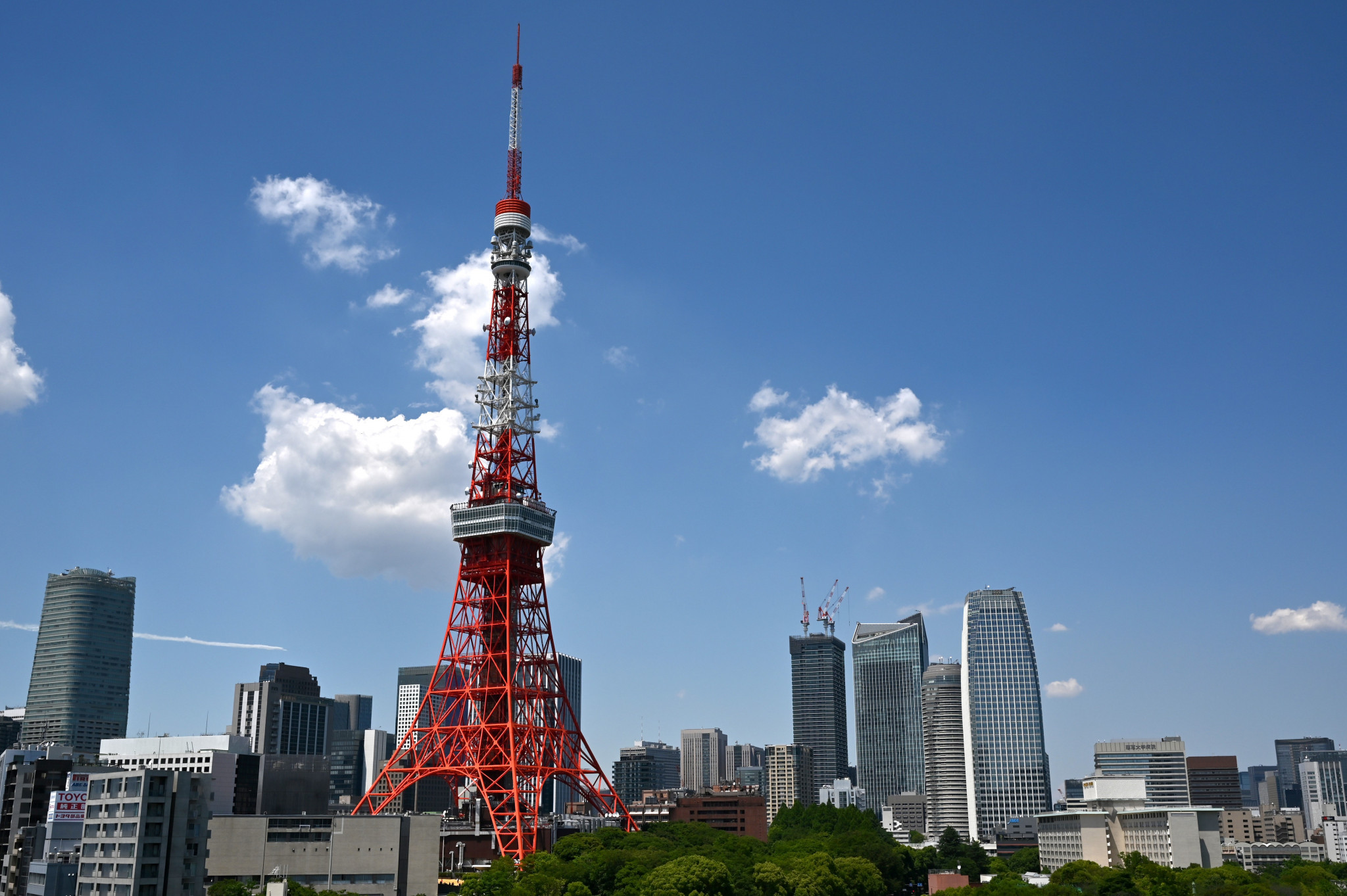 Tokyo Tower has reopened in the host city of next year's Olympic and Paralympic Games as restrictive measures in Japan ease ©Getty Images