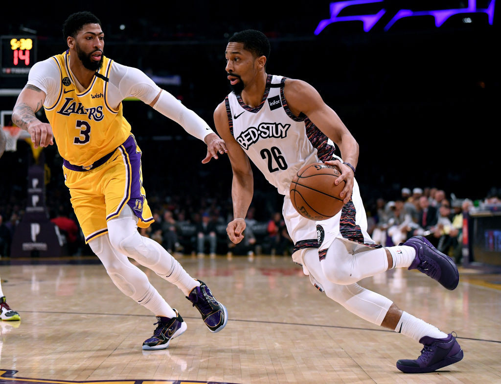 Spencer Dinwiddie, right, is aiming to obtain a Nigerian passport to represent the country at Tokyo 2020 ©Getty Images
