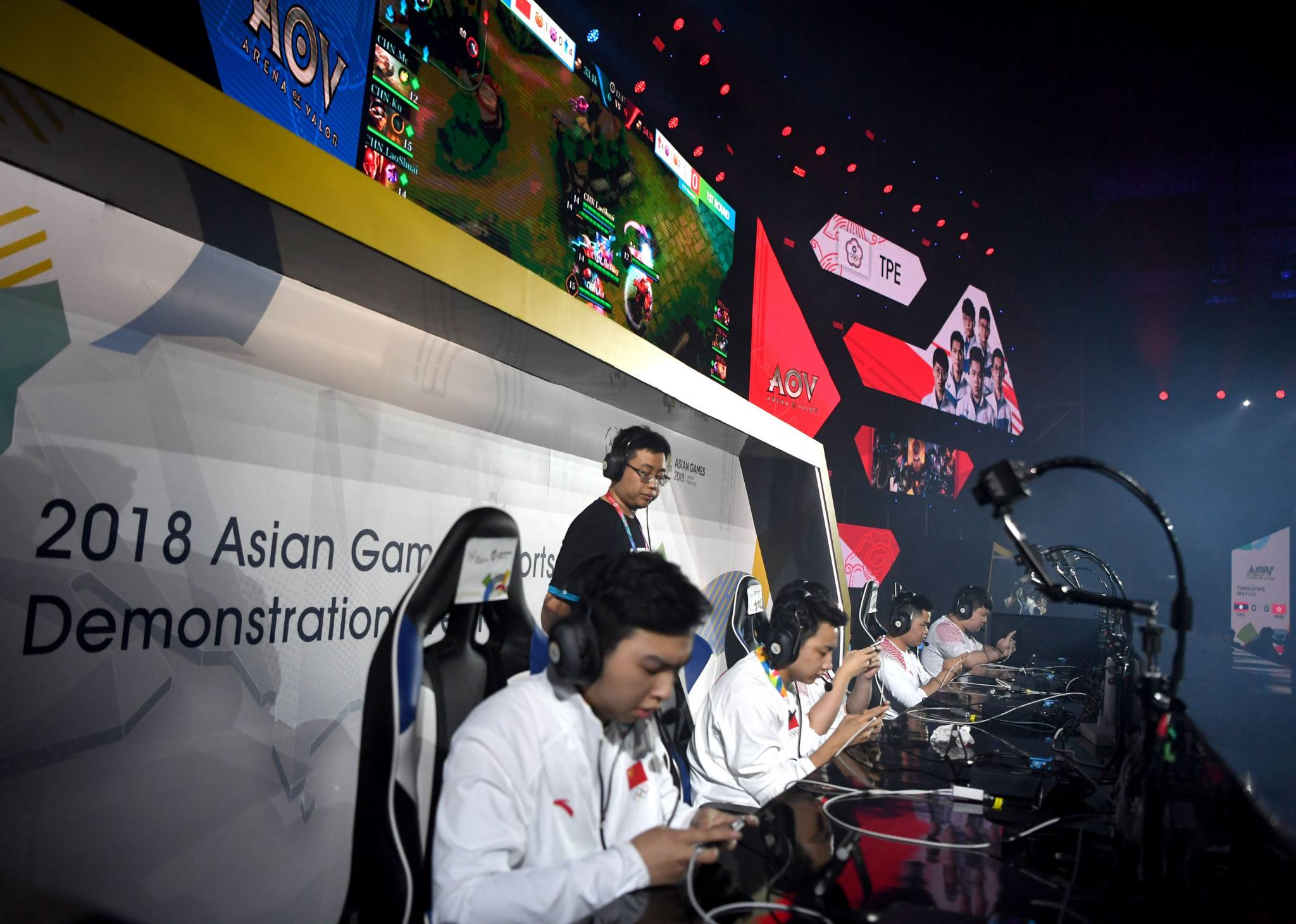 Esports was a demonstration sport at the 2018 Asian Games ©Getty Images