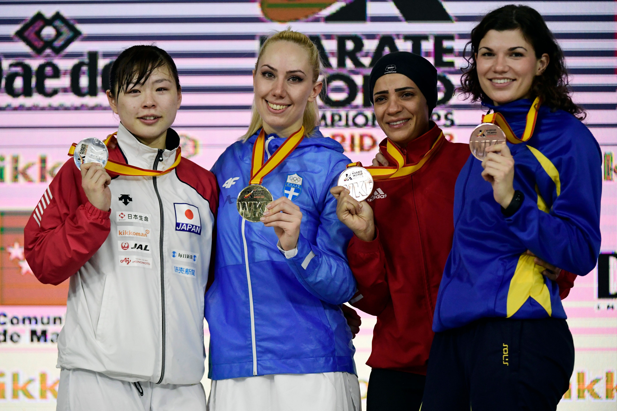 Hana Antunovic, right, has said the Championships will be a boost for Swedish athletes ©Getty Images