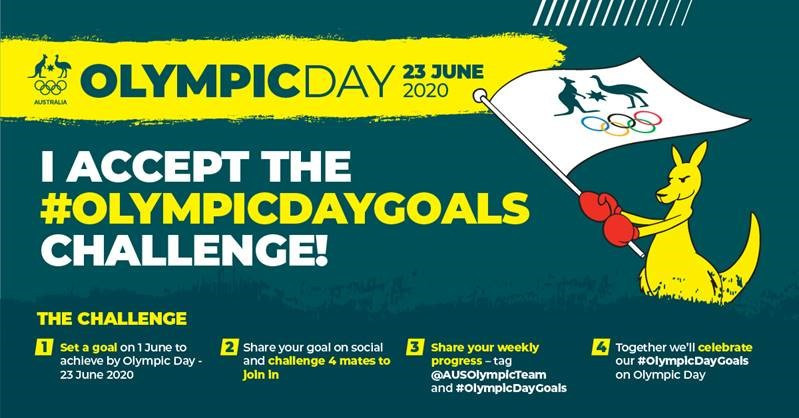 AOC encourages Australians to set personal goals to achieve by Olympic Day