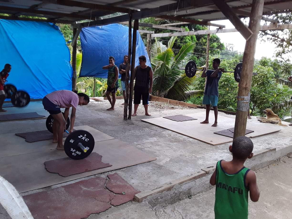 Weightlifting Fiji announced its support for a new gym in Levuka ©WF