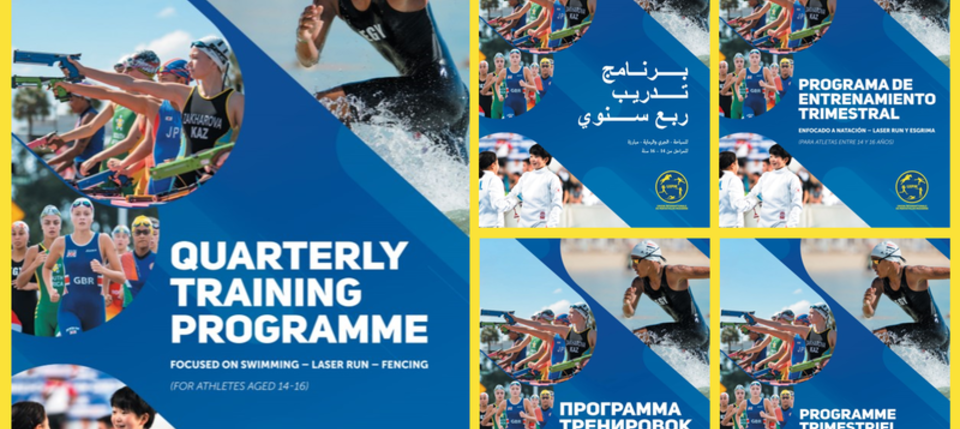 The UIPM has released a quarterly training programme for teenage athletes ©UIPM