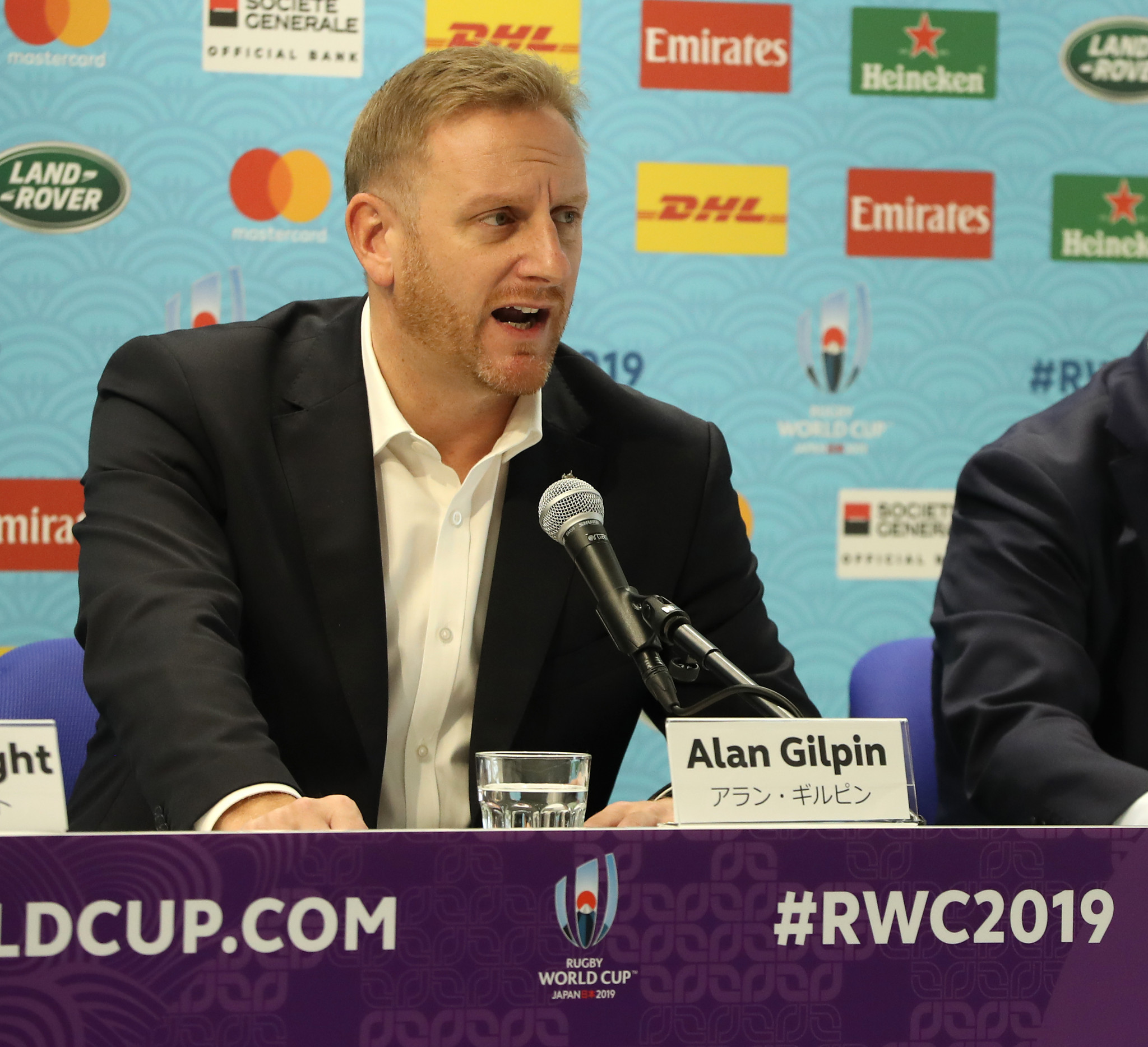 World Rugby chief operating officer and Rugby World Cup head Alan Gilpin described last year's event as one of the 
