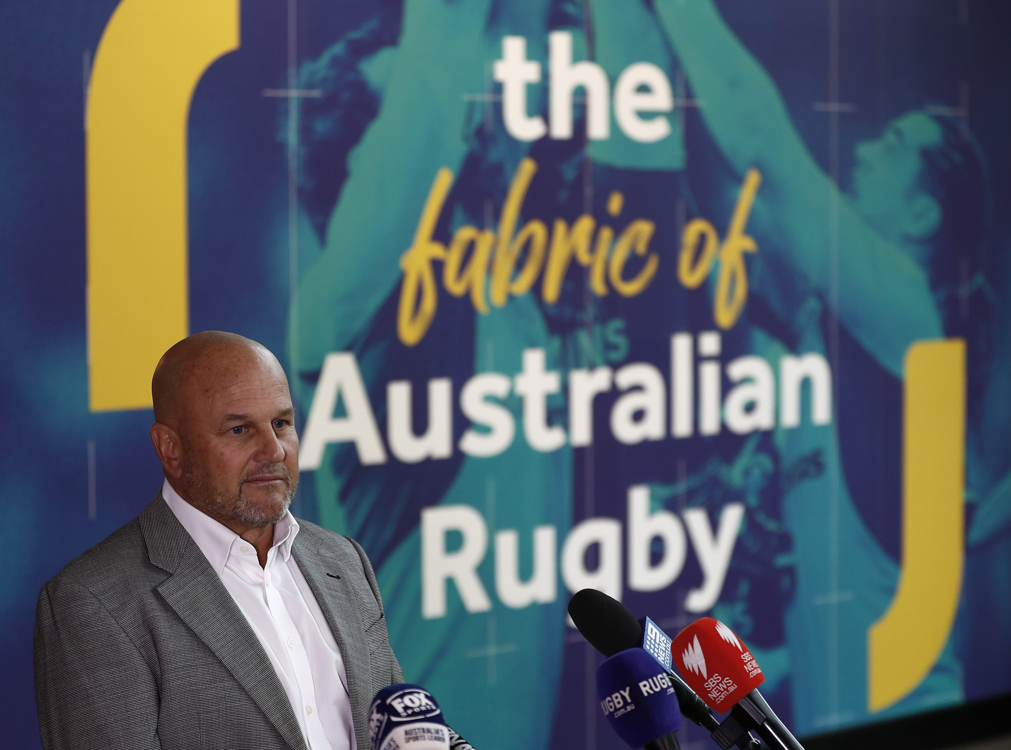 Rugby Australia interim chief executive Rob Clarke described the decision to cut staff as 