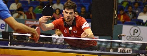David McBeath was one of six England players who reached the main draw of the men's singles at the Commonwealth Table Tennis Championships in Surat ©Table Tennis England