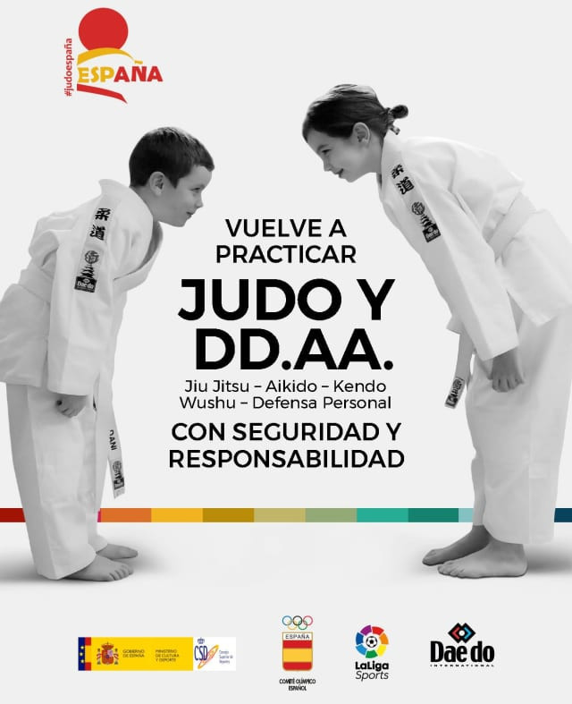 The Spanish Judo Federation will look to keep kids active during COVID-19 ©Spanish Judo