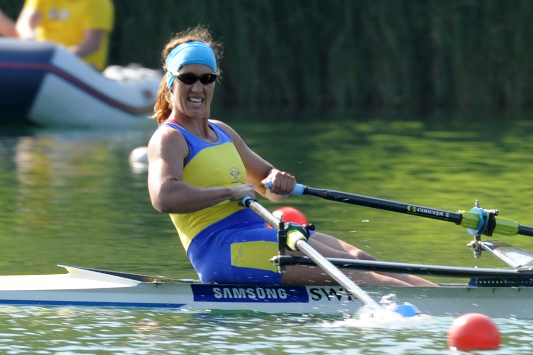 Frida Svensson of Sweden is chair of the World Rowing Athletes' Commission ©Getty Images
