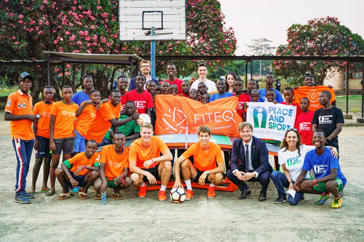 Peace and Sport is among the organisations FITEQ has partnered with on social projects ©FITEQ