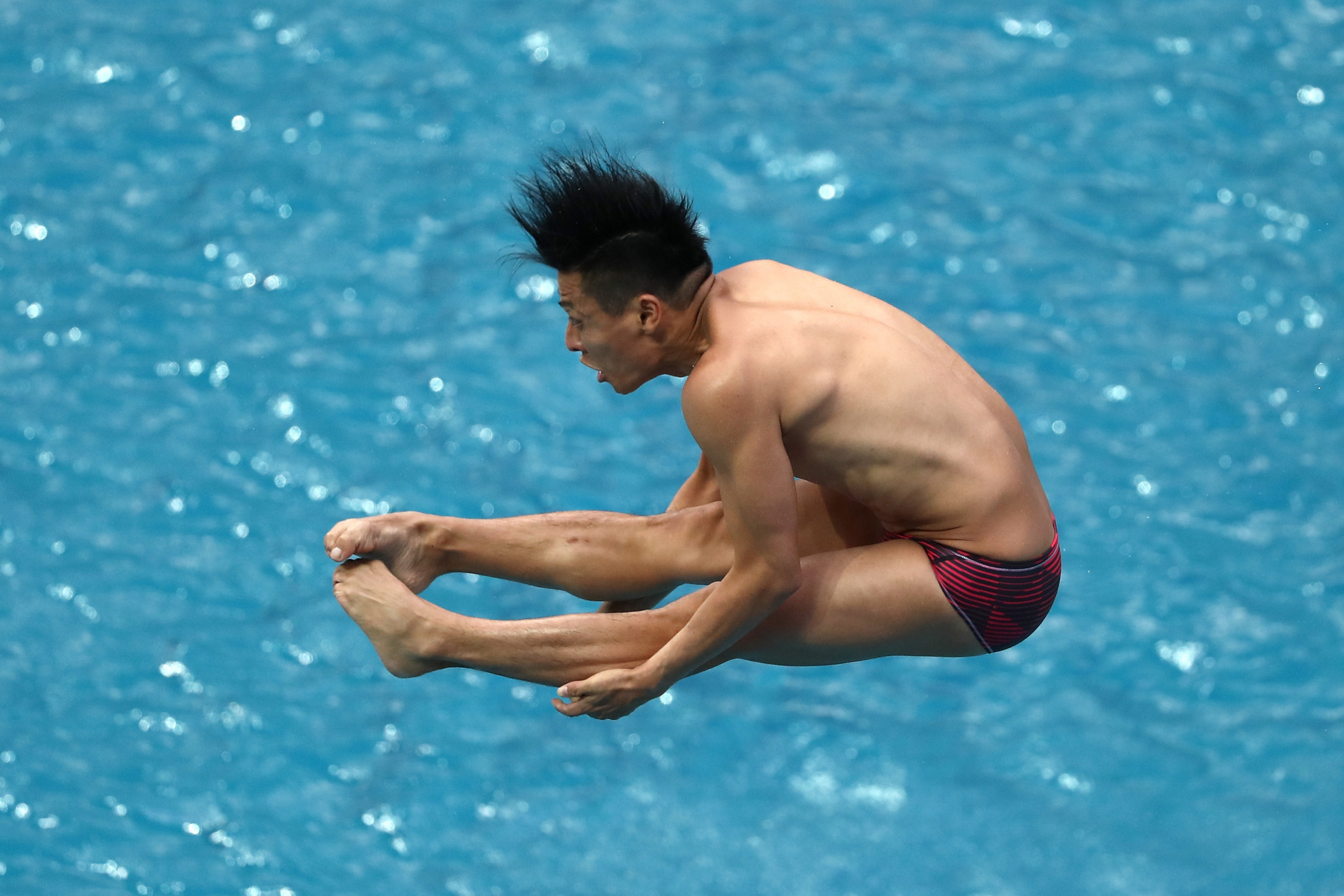 Ken Terauchi is set to compete at a sixth Olympic Games ©Getty Images