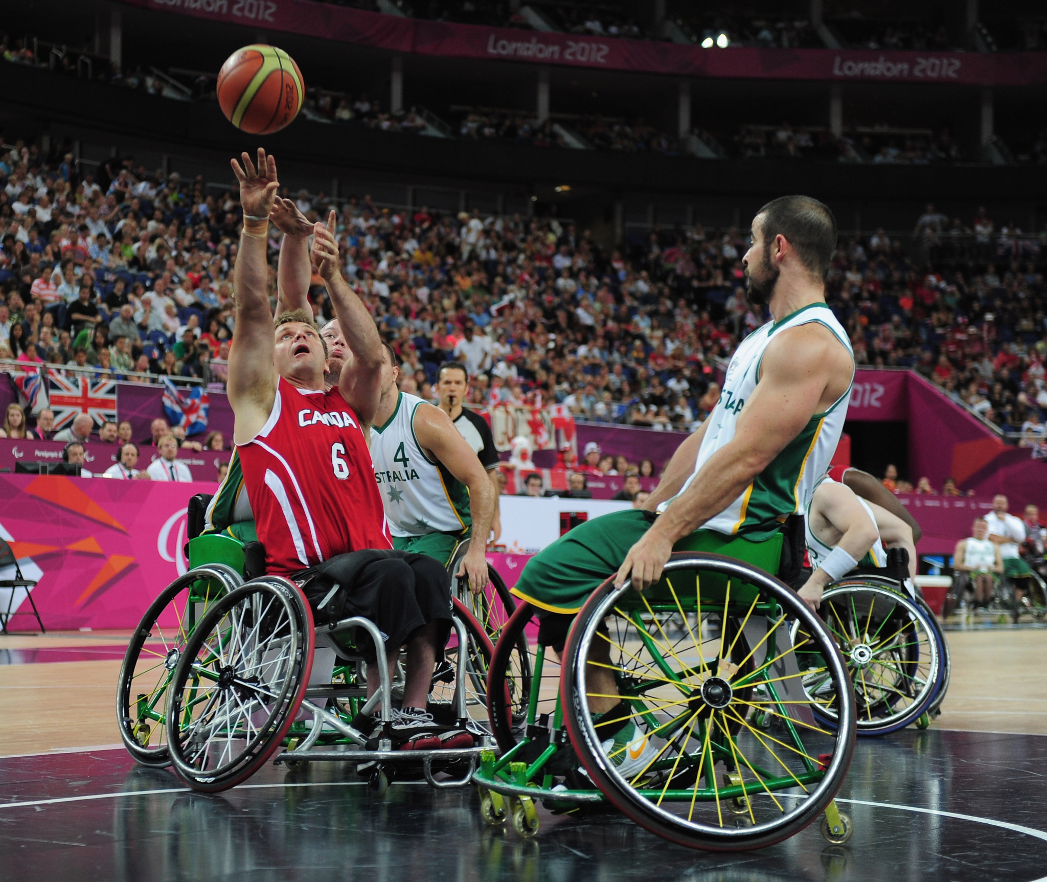 Canada has won six Paralympic gold medals across men's and women's wheelchair basketball  ©Getty Images