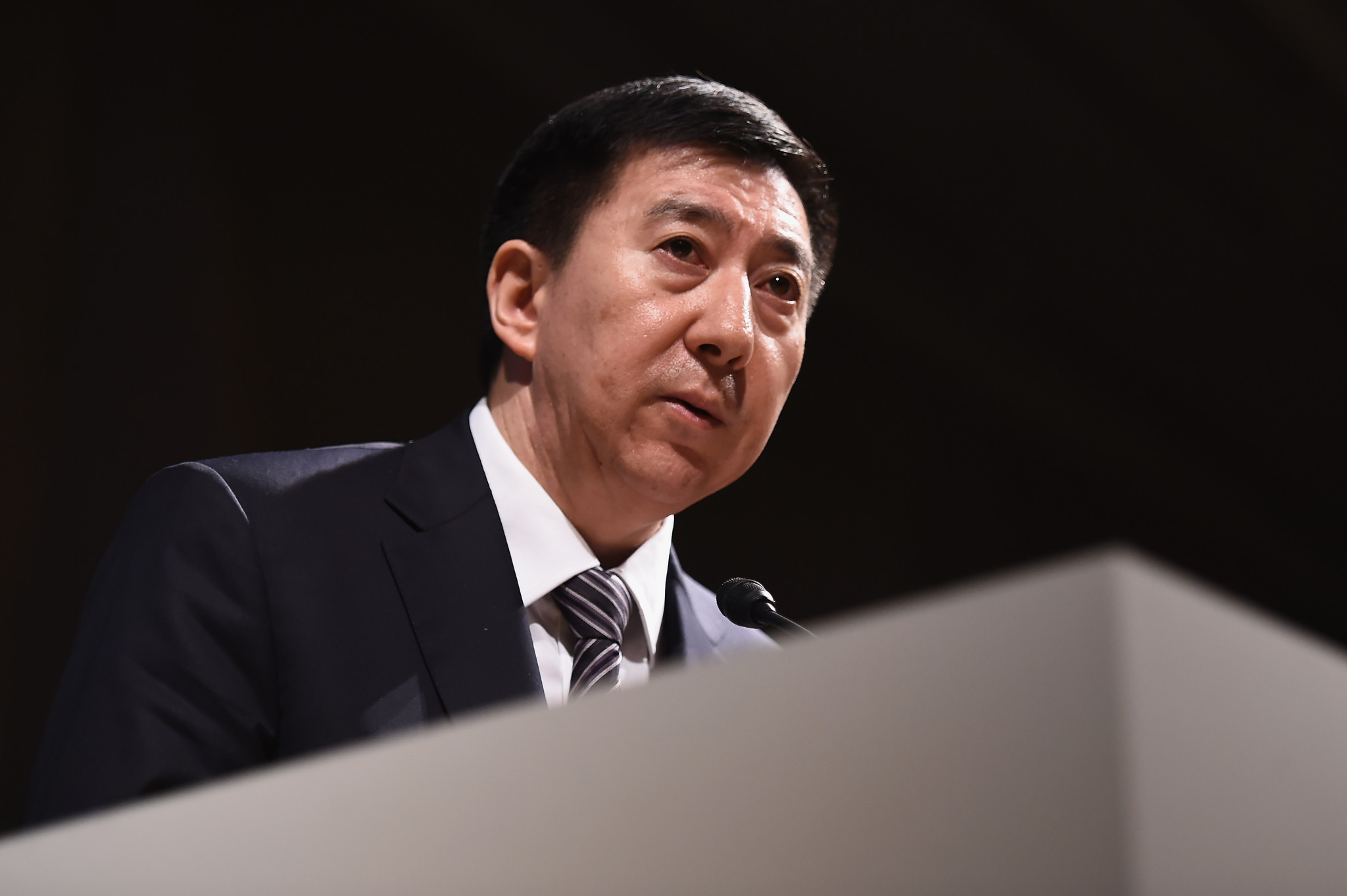 Beijing 2022 executive vice-president Zhang Jiandong claimed a high standard of preparation has been maintained despite the impact of the coronavirus pandemic ©Getty Images