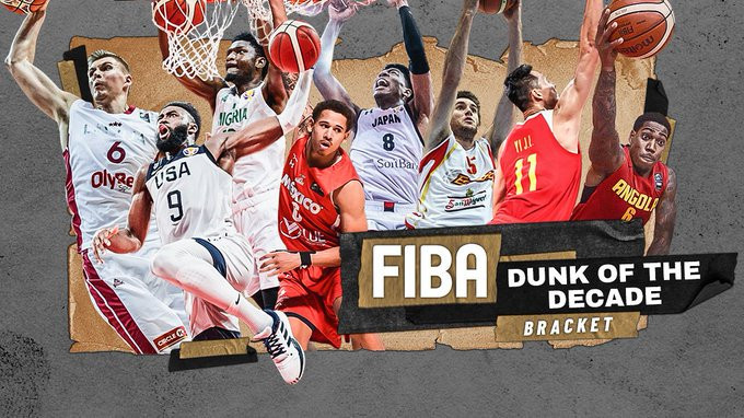 The International Basketball Federation launched an interactive competition called Dunk of the Decade ©FIBA