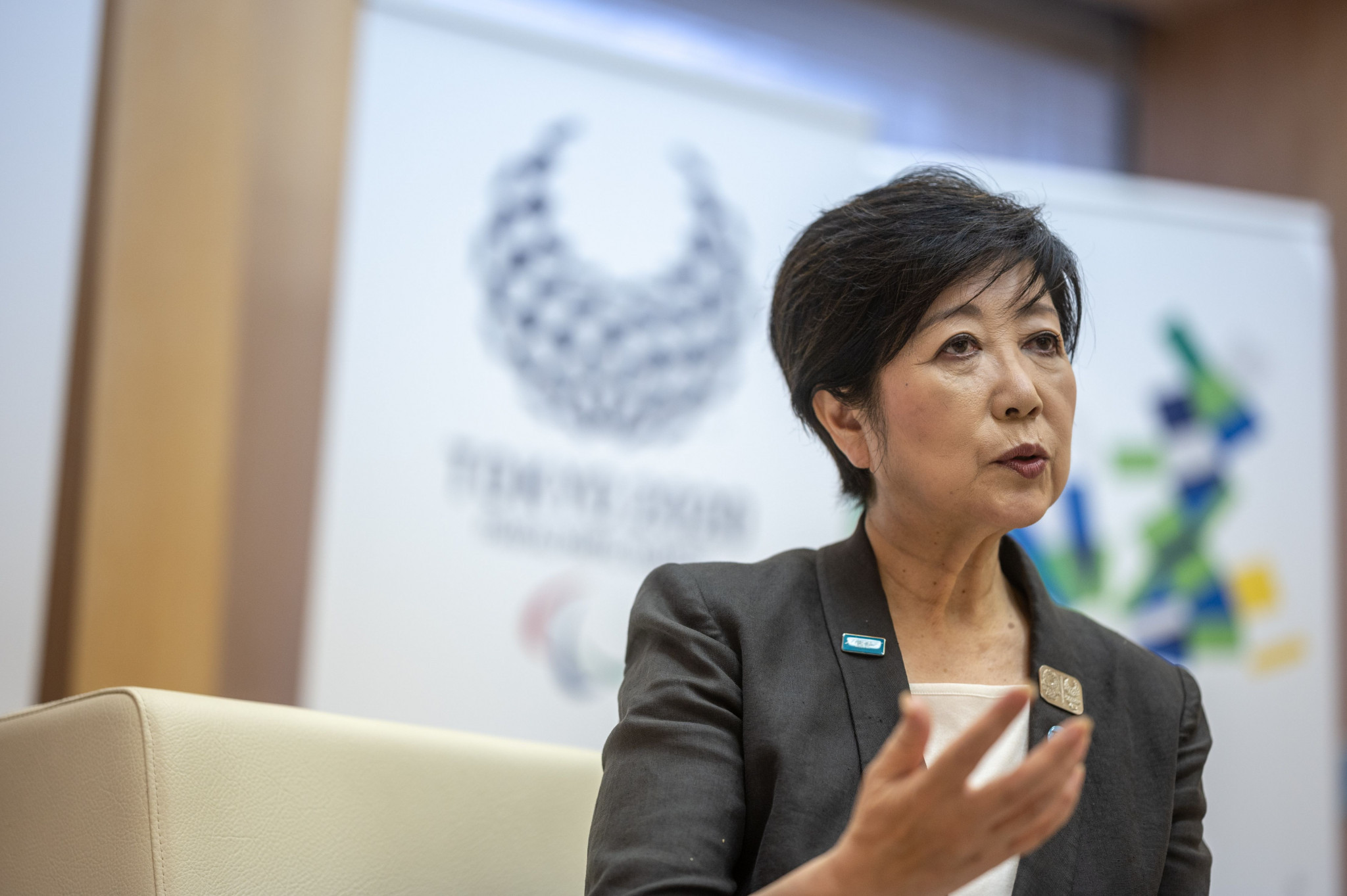 Yuriko Koike wants to host a safe Olympic and Paralympic Games in 2021 ©Getty Images