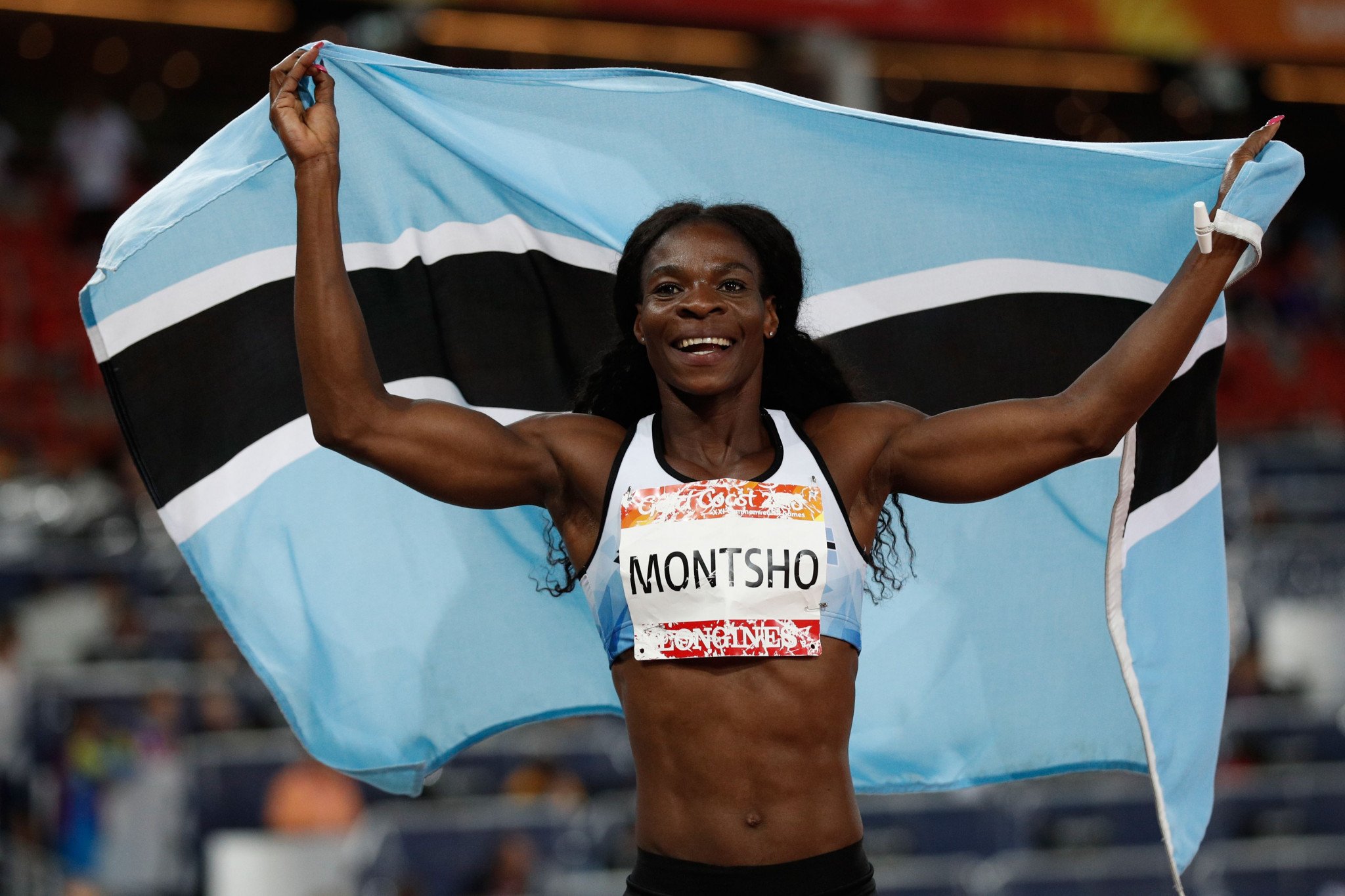 Two-time Commonwealth Games champion Amantle Montsho served a two-year drugs ban ©Getty Images