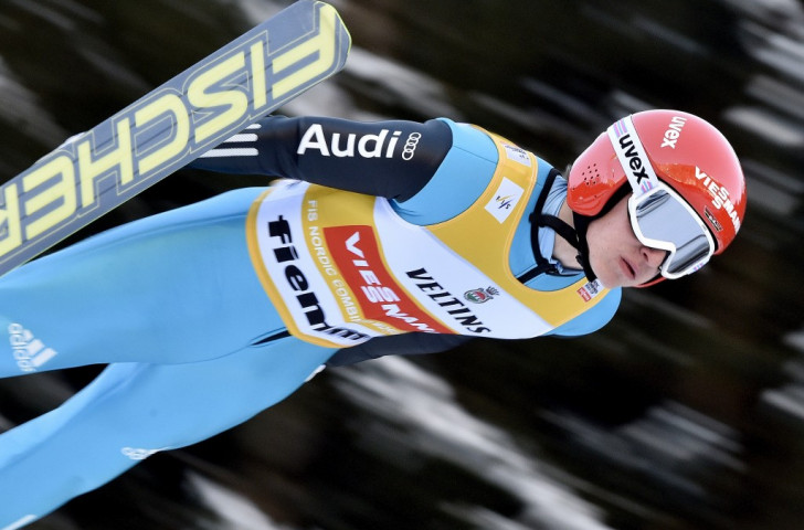 Germany's Manuel Faisst rounded out the podium in Ramsau am Dachstein