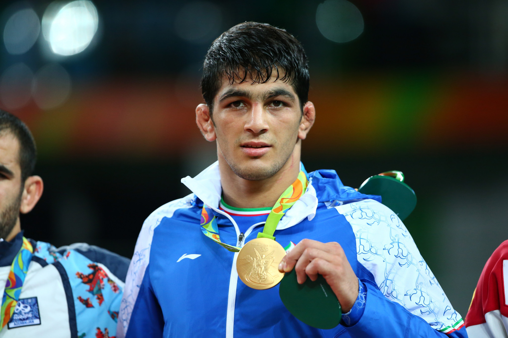 Olympic wrestling champion Hassan Yazdani revealed he is hoping to compete at the 2024 Olympic Games in Paris ©Getty Images