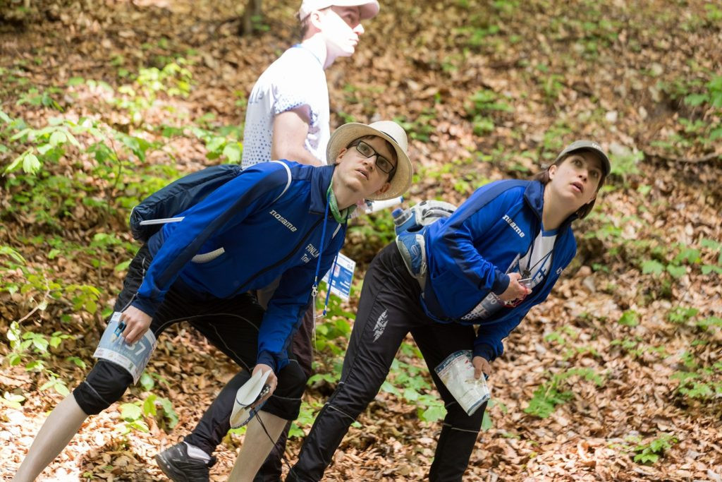 Trail orienteering takes place within natural terrains ©ETOC