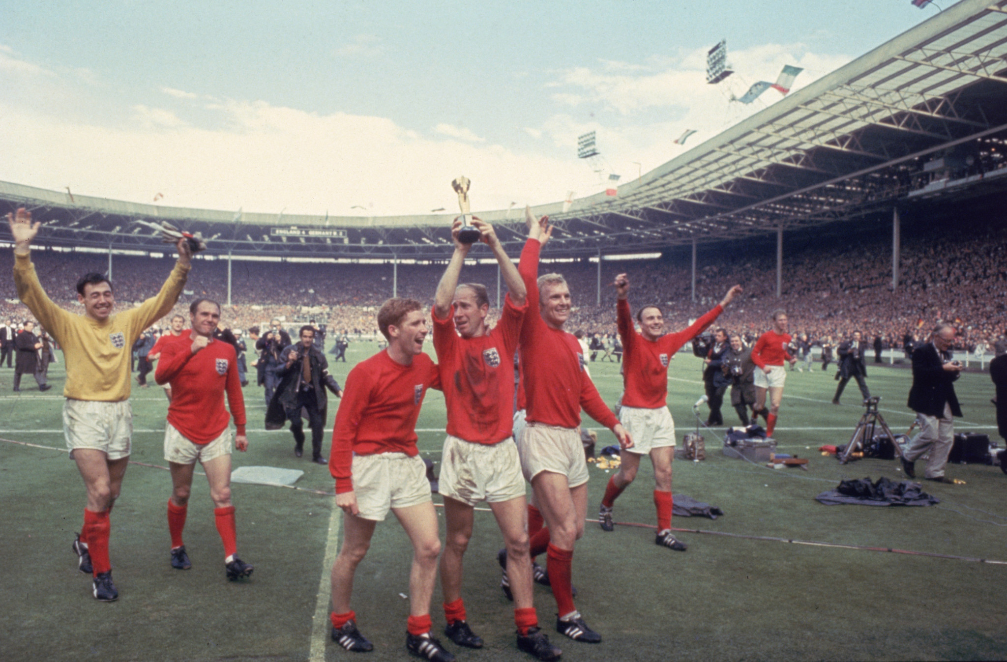 July 30, 1966 - the day of days for England as they win the World Cup at Wembley ©Getty Images
