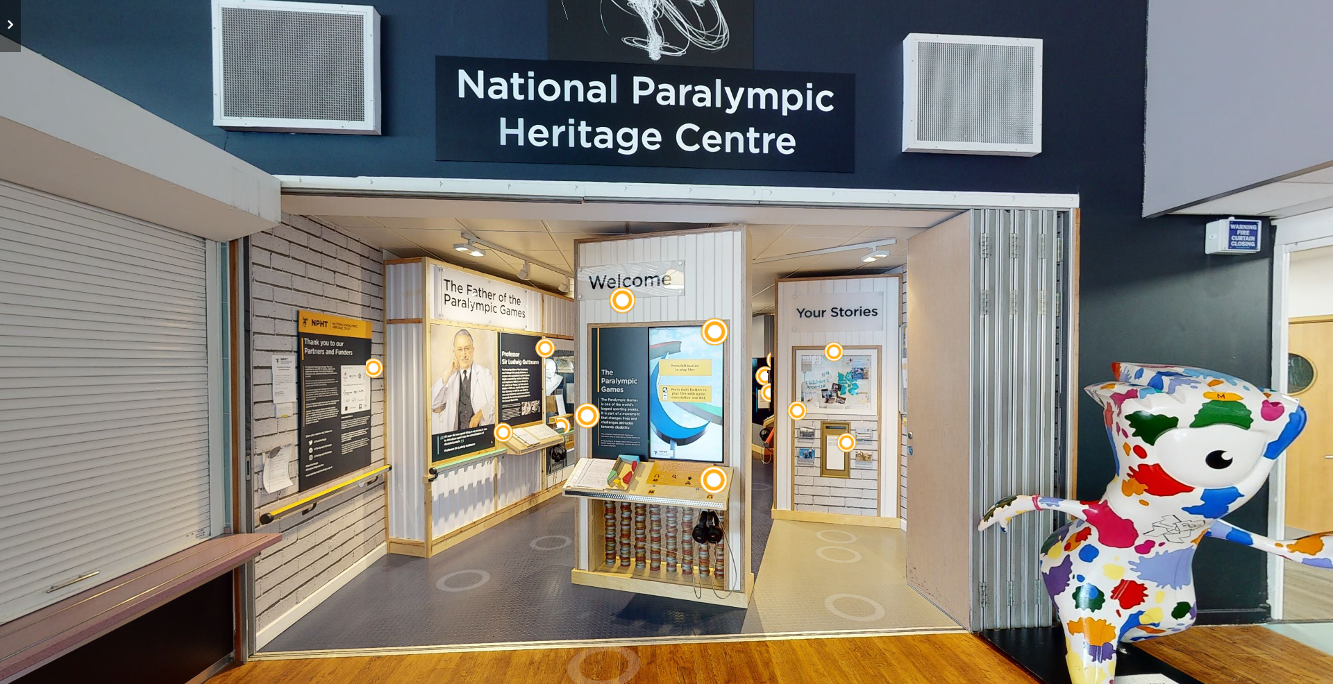 The National Paralympic Heritage Trust has launched virtual tours ©National Paralympic Heritage Trust