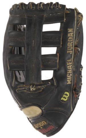 Michael Jordan's monogrammed baseball glove ©Heritage Auctions