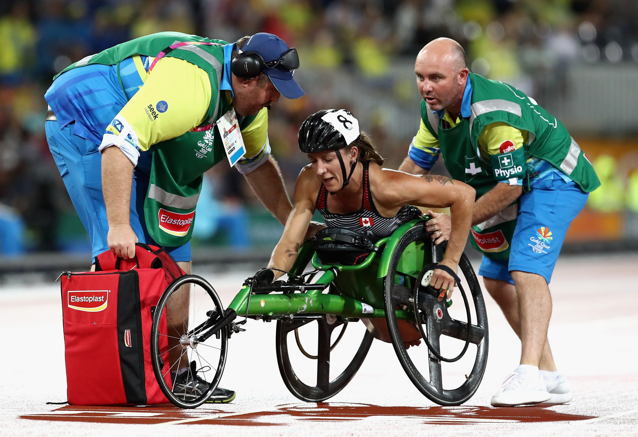 Jessica Frotten has had her racing wheelchair stolen ©Getty Images