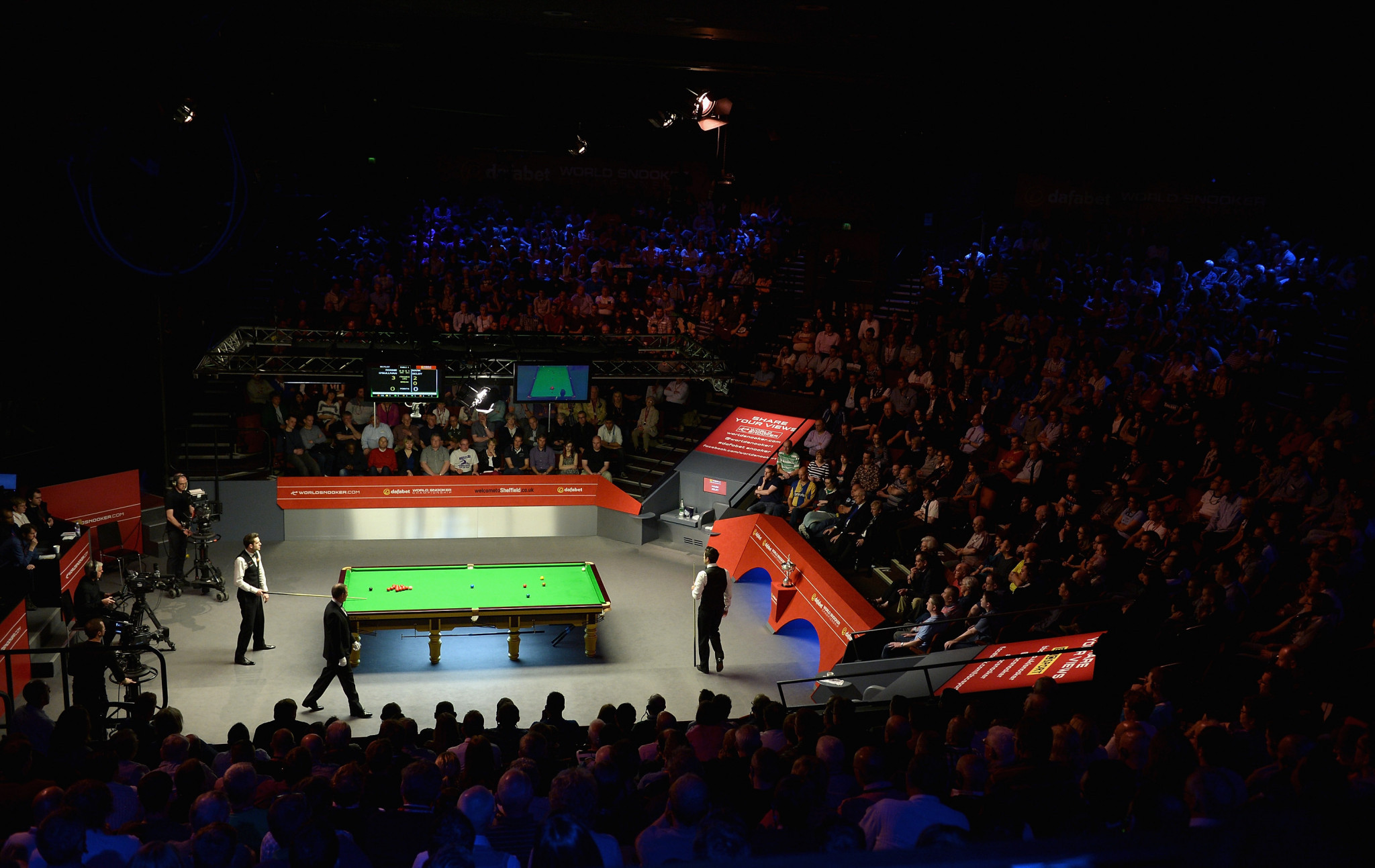 The Crucible will again host the World Championship this year, but later than scheduled ©Getty Images