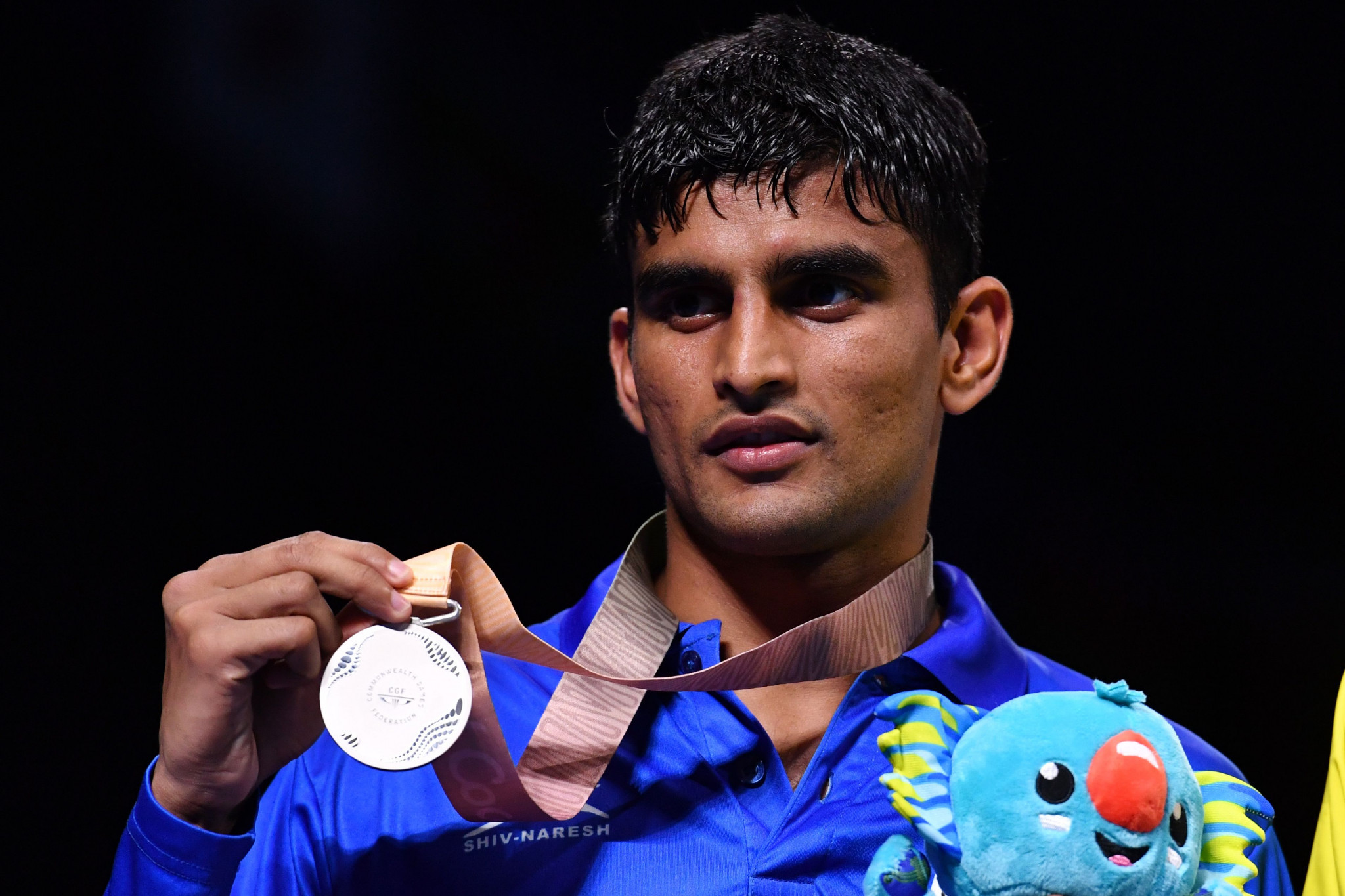 Manish Kaushik earned silver at the 2018 Commonwealth Games in Gold Coast ©Getty Images